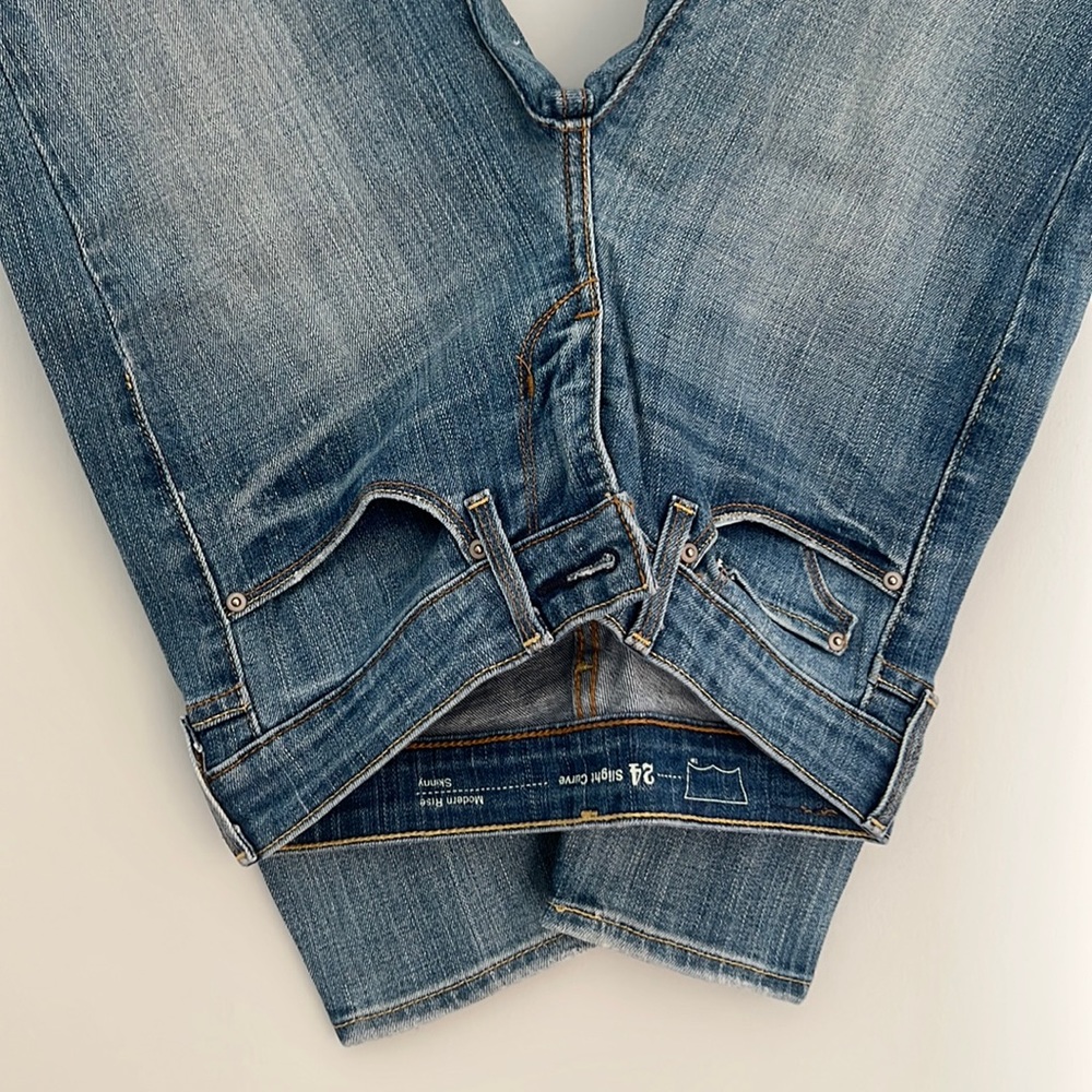 Levi’s modern rise skinny jeans